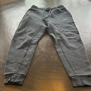 Nike Black Men’s Fleece Joggers with Zipper Pocket